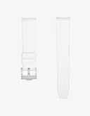Curved Rubber Strap - White - OM Luxury